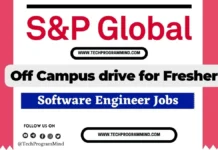 S&P global Off Campus Recruitment 2026 S&P global Off Campus Recruitment 2026
