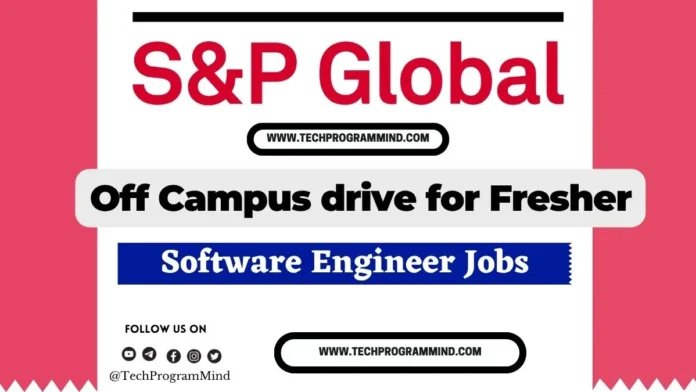 S&P global Off Campus Recruitment 2026 S&P global Off Campus Recruitment 2026