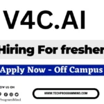 V4C AI Fresher Hiring 2025: Associate Data Engineer and Data Scientist V4C AI Fresher Hiring 2025