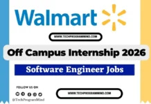 Walmart Off Campus Internship 2026 – Walmart internship for college students Walmart Off Campus Internship 2026