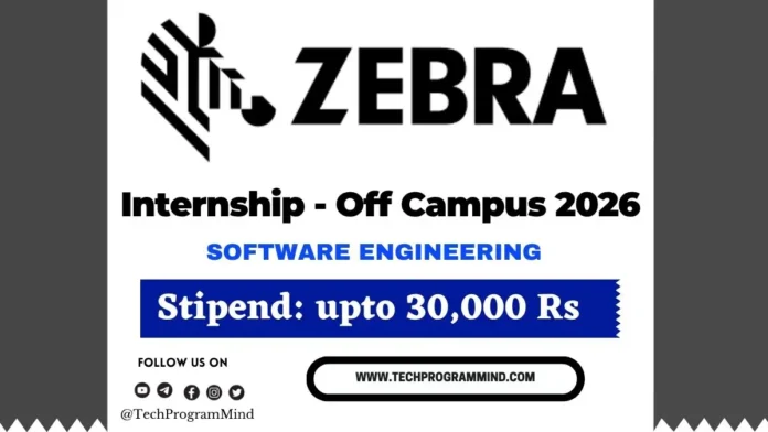 Zebra Internships 2026 Zebra Internships 2026