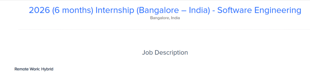 Zebra Internships 2026 Software Engineering Hiring