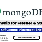 MongoDB Internship 2027: Software Engineer Intern MongoDB Internship 2027 Software Engineer Intern