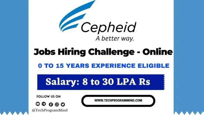 Cepheid Hiring Challenge 2026