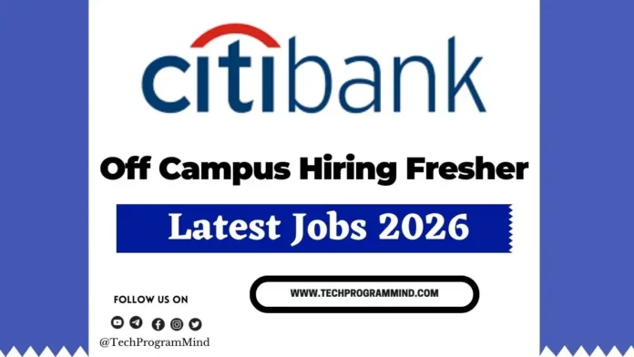 Citi Services Full Time Analyst Hiring 2026