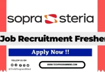 Sopra Steria Hiring 2026 – Engineer Trainee for 2025 Batch | Off Campus Drive Sopra Steria Hiring 2026