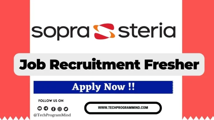 Sopra Steria Hiring 2026