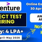 Accenture Off Campus Drive 2026 – Accenture Direct Test Hiring Accenture Off Campus Drive 2026