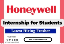 Honeywell Software Engineer Internship 2026 – Honeywell Internship 2026,2027,2028 Batch Honeywell Software Engineer Internship 2026