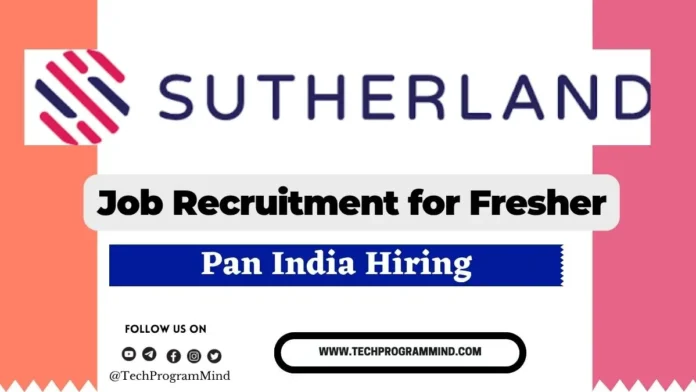 Sutherland Recruitment 2026 Software Engineer Development or Testing
