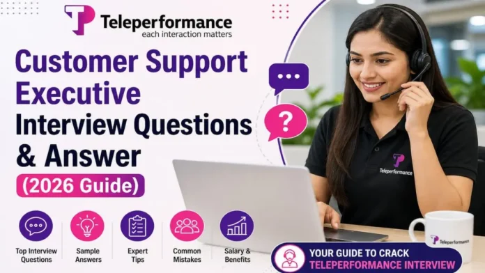 Teleperformance Customer Support Executive Interview Questions & Answer