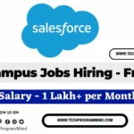 Salesforce Hiring 2027 – Summer 2027 Intern Software Engineer | Salesforce Internship for 2028 Batch Salesforce Hiring 2027