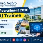 Larsen & Toubro Urgent Recruitment 2026 – GenAI Trainee Larsen & Toubro Urgent Recruitment 2026 - GenAI Trainee