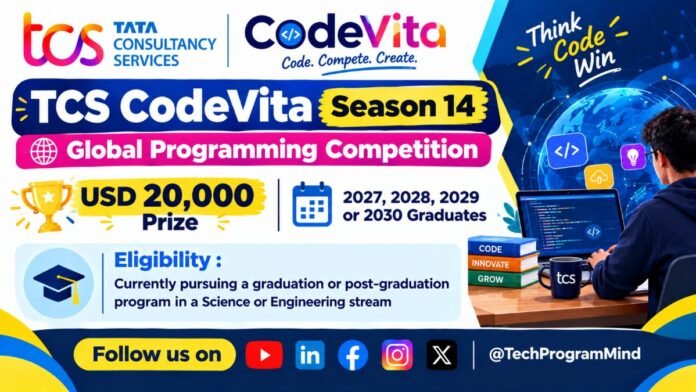TCS CodeVita Season 14 TCS CodeVita Season 14 | Programming Competition